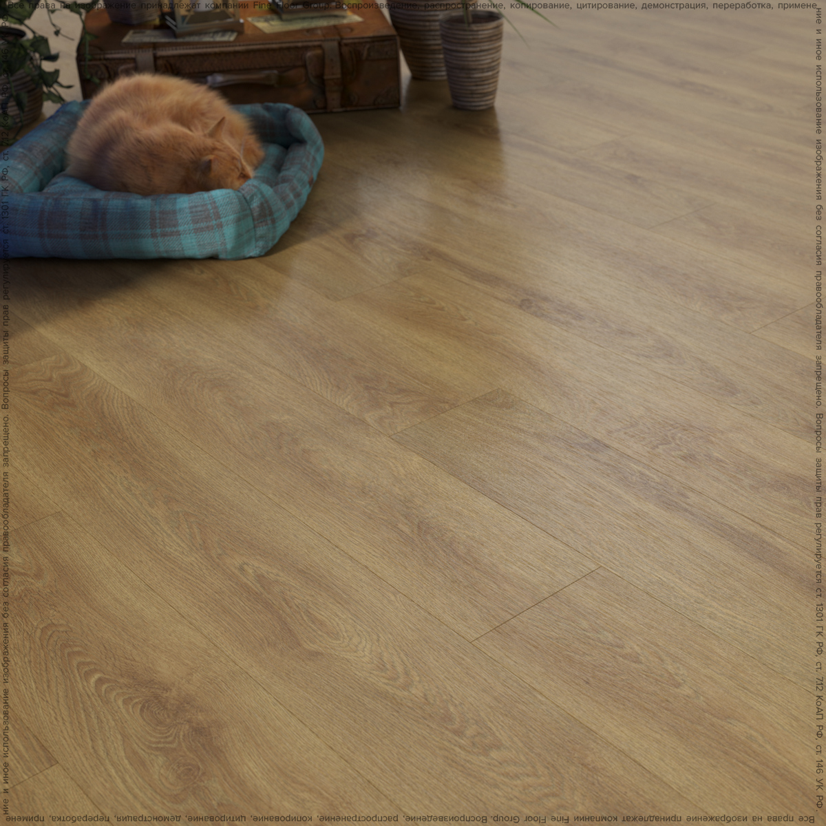 Кварц-винил FineFloor FF-1400 Wood 2024 Дуб Квебек