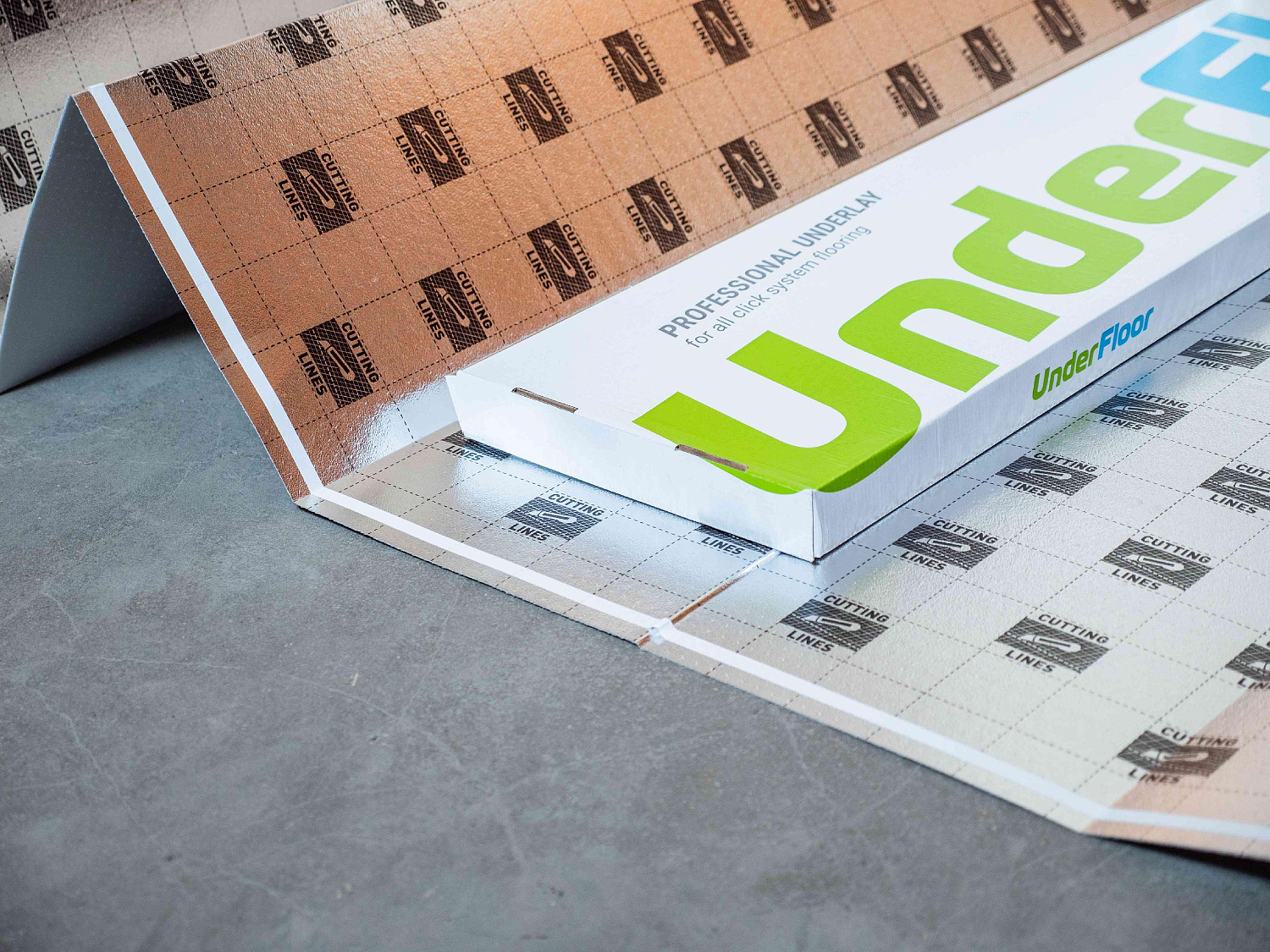 Подложка FineFloor Under Floor Silver Line ( 6.25 м2)