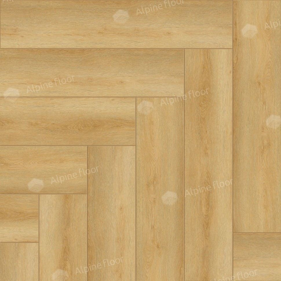 SPC ламинат Alpine Floor Изящный паркет (Light Parquet) Дуб Буна