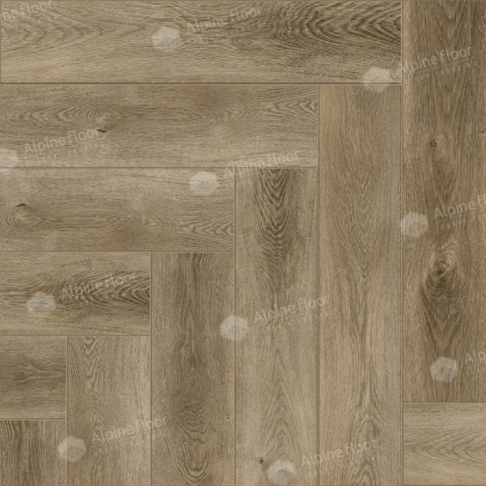 Кварц-винил Alpine Floor Паркет LVT (виниловая плитка) Дуб Целата