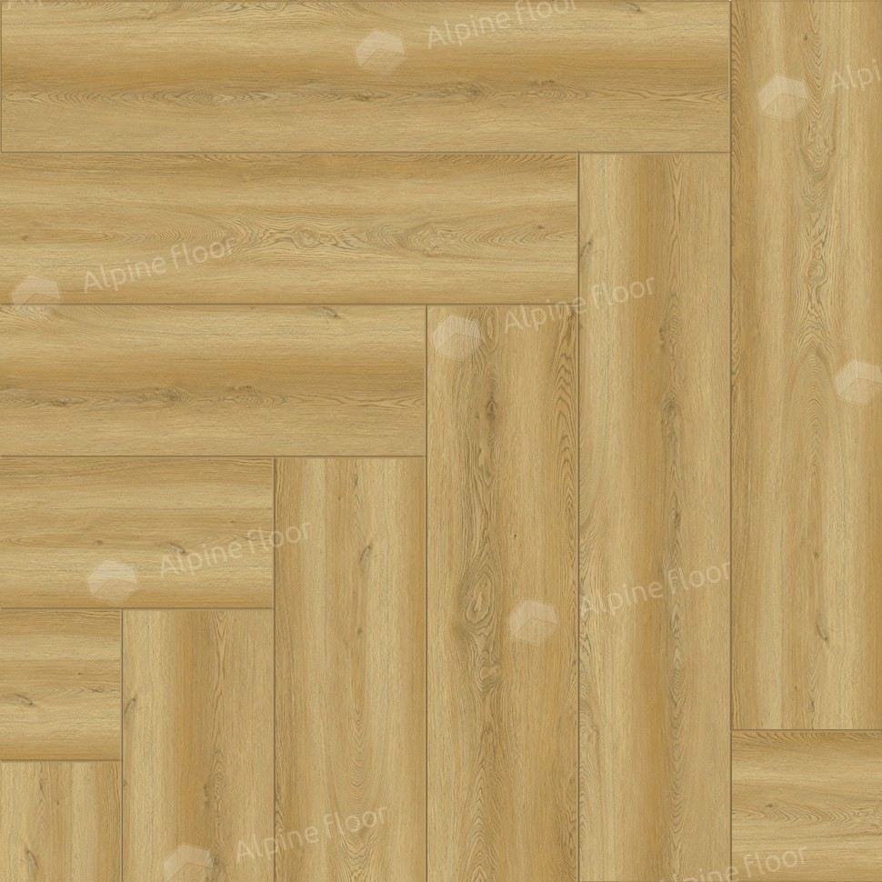 SPC ламинат Alpine Floor Изящный паркет (Light Parquet) Дуб Поллукс