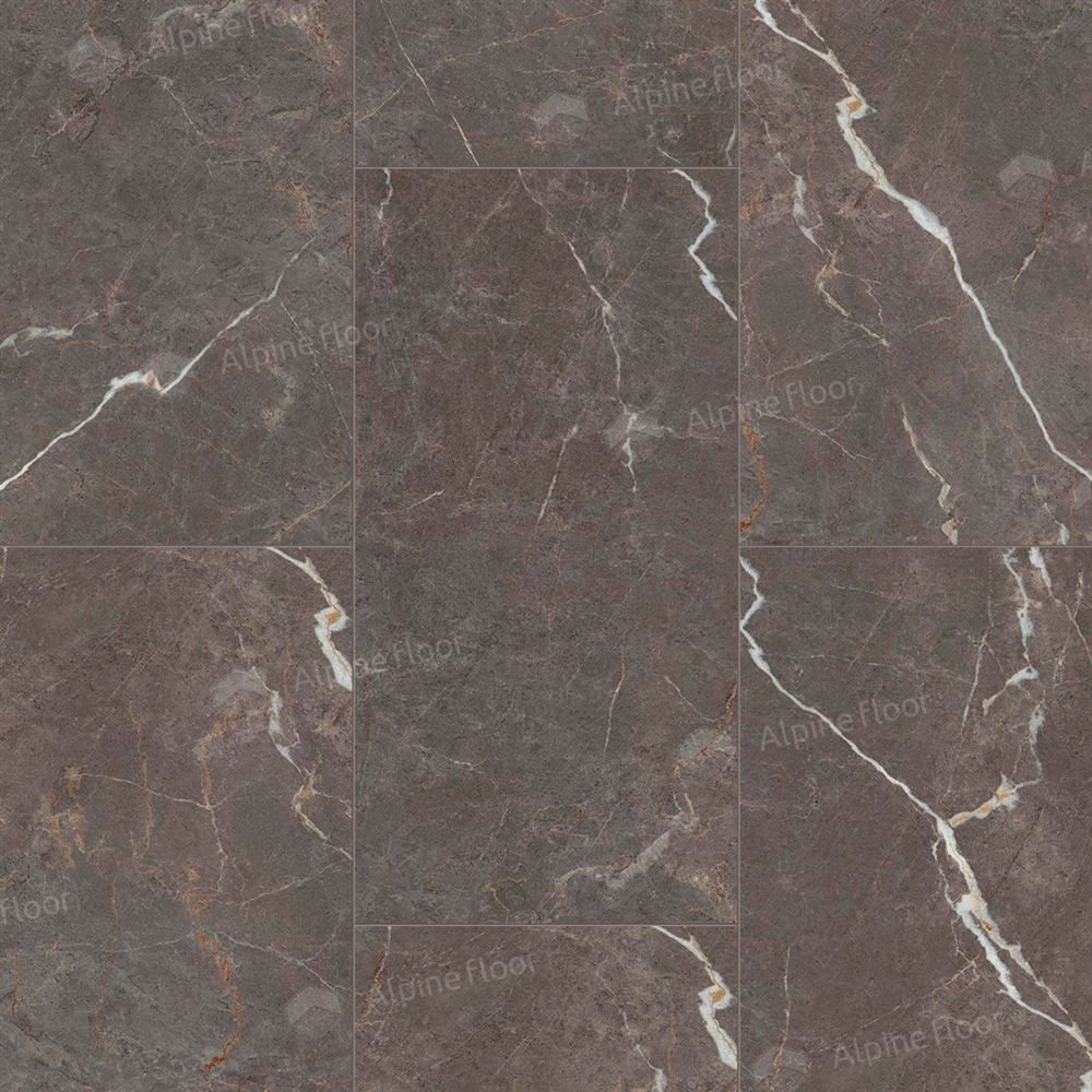 SPC ламинат Alpine Floor Минеральный камень (Stone Mineral Core) Сторм