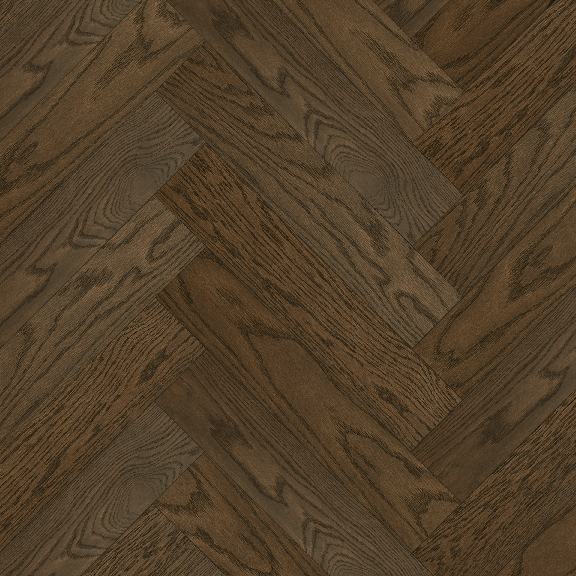 SPC ламинат Quartz Parquet Английская Ёлка Дуб Брауни 33-413