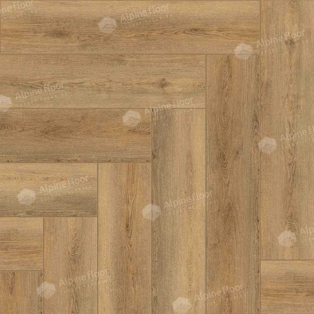 Кварц-винил Alpine Floor Паркет LVT (виниловая плитка) Дуб Буна