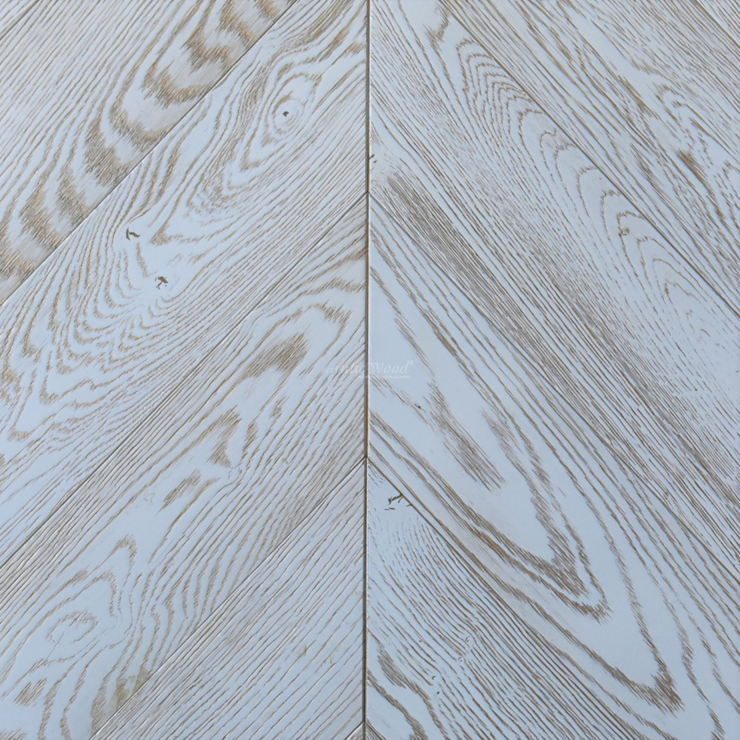 Паркет Ёлка Antic Wood Французская ёлка Золотой Пегас