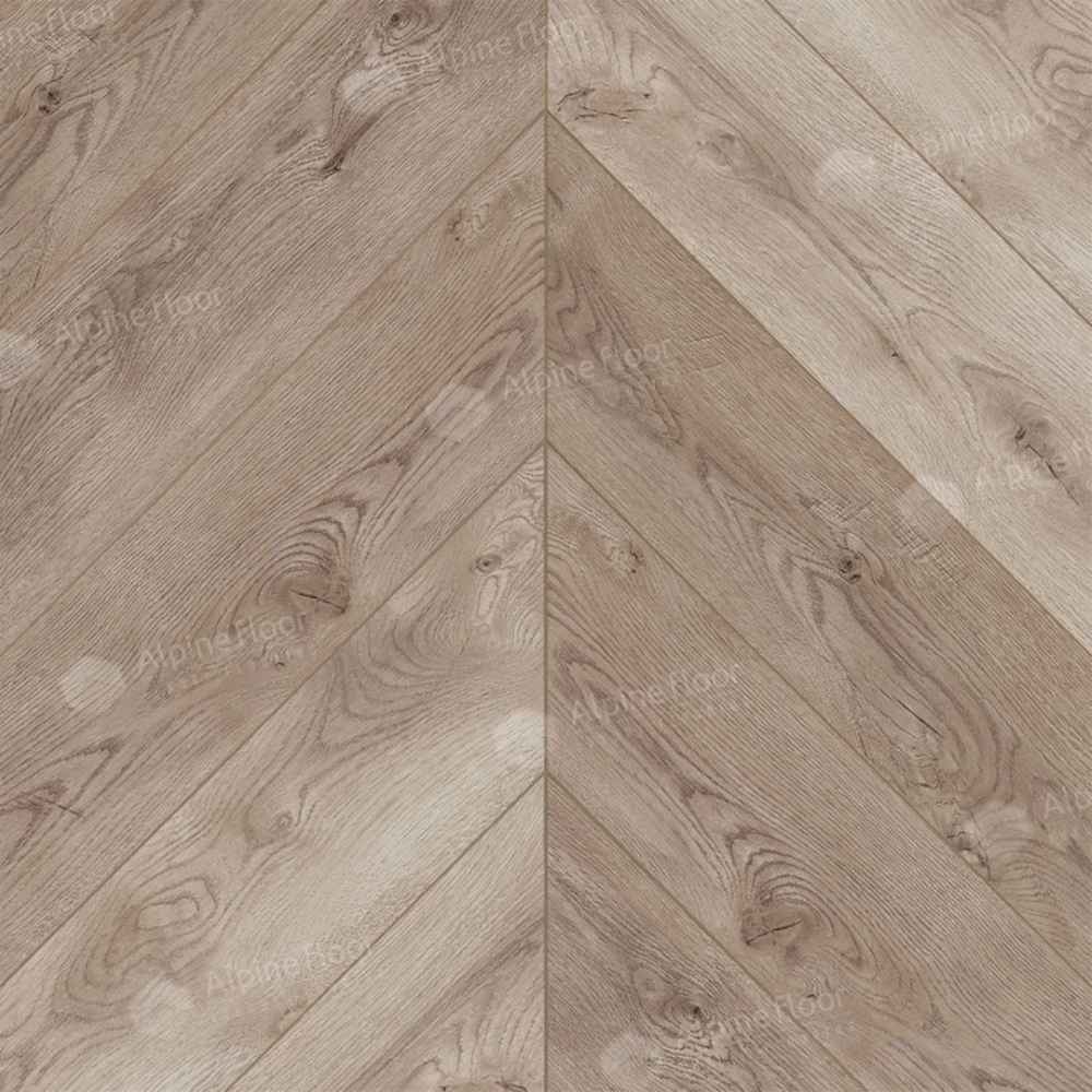Паркет Ёлка Alpine Floor Альпийский шеврон (Chevron Alpine) Гикори