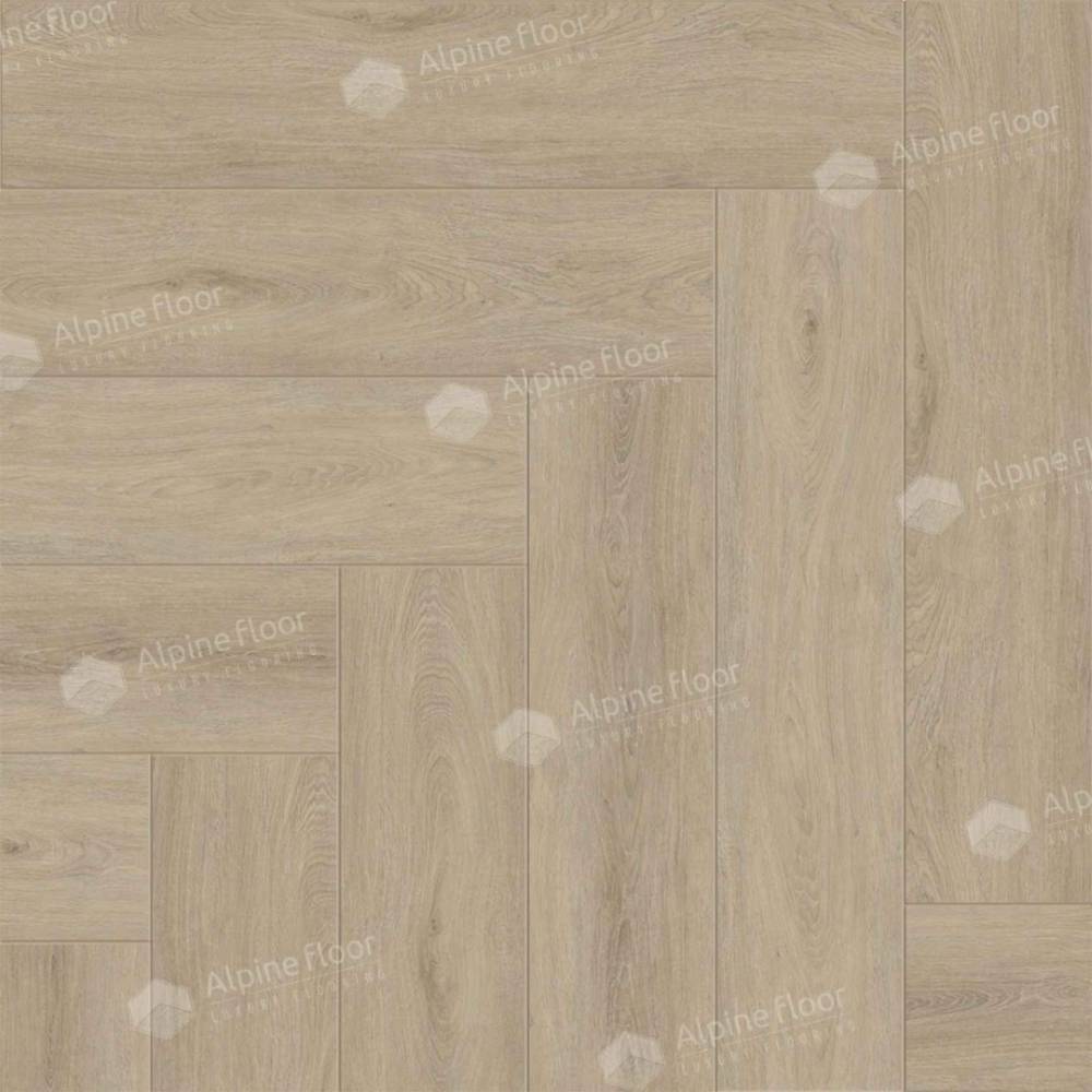 Кварц-винил Alpine Floor Паркет LVT (виниловая плитка) Дуб Денеб