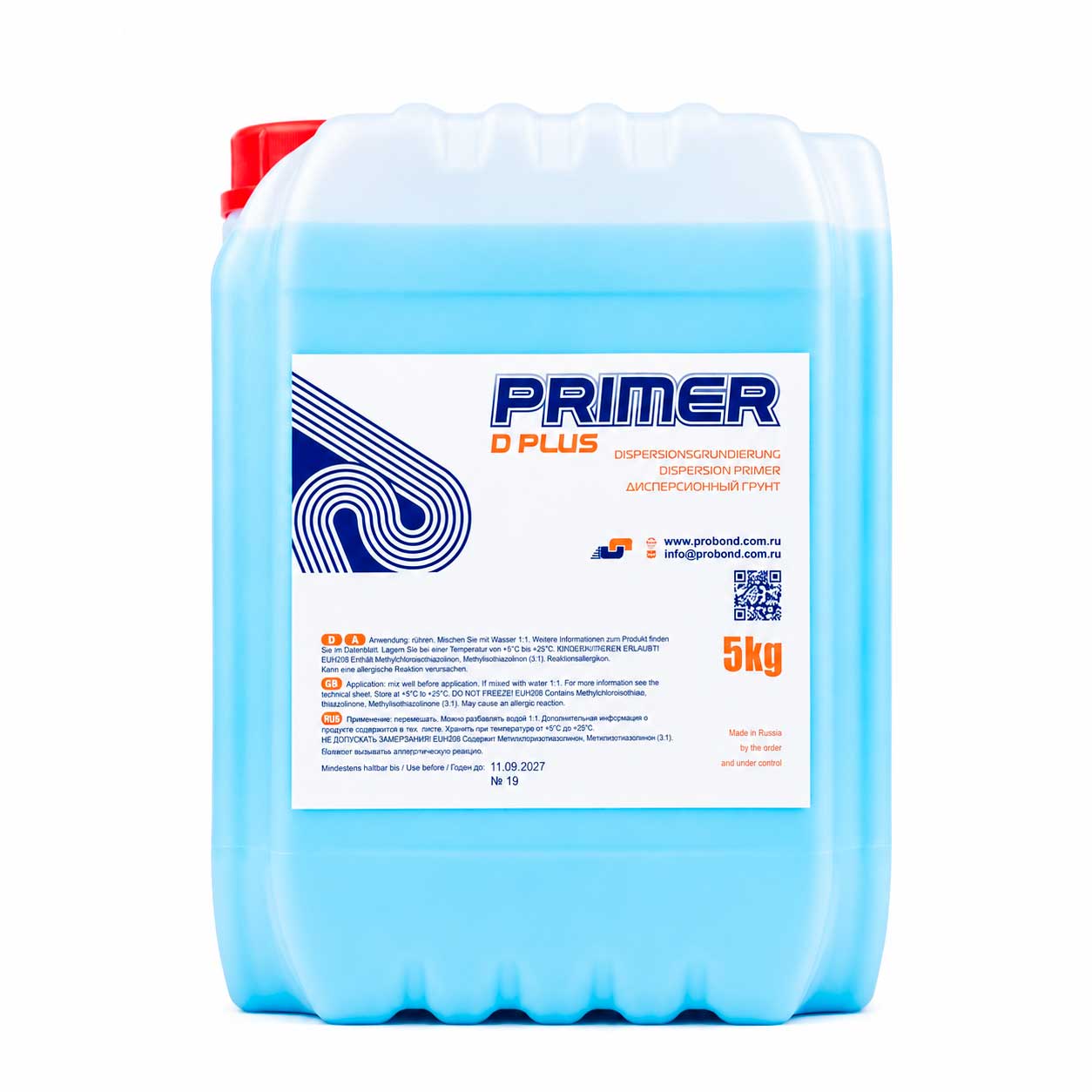 Грунт ProBond PRIMER D PLUS 5л Грунт ProBond PRIMER D PLUS 5л
