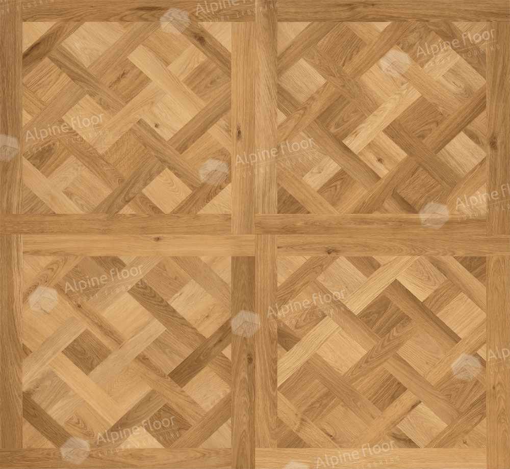SPC ламинат Alpine Floor Паркет Сирокко (Parquet Sirocco) Паркет Южный ветер Лувр