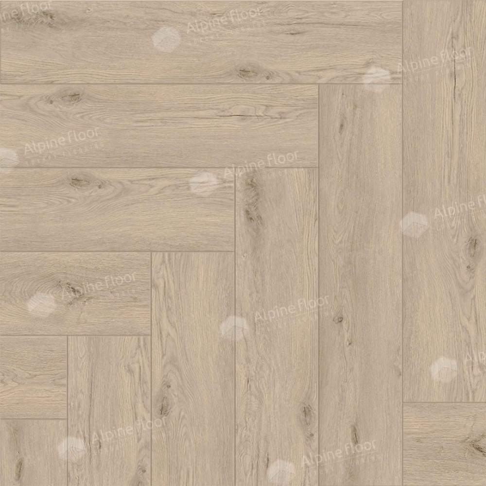 Кварц-винил Alpine Floor Паркет LVT (виниловая плитка) Дуб Алиот