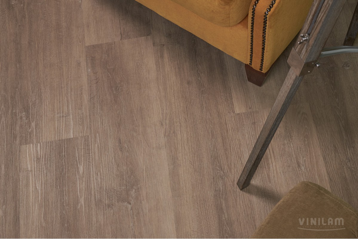 SPC ламинат Vinilam Ceramo Wood Дуб Моран