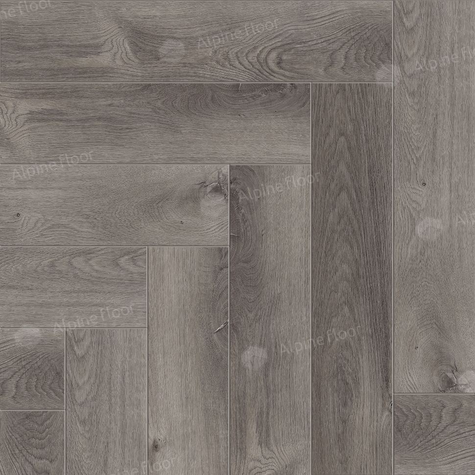 SPC ламинат Alpine Floor Изящный паркет (Light Parquet) Дуб Мерга