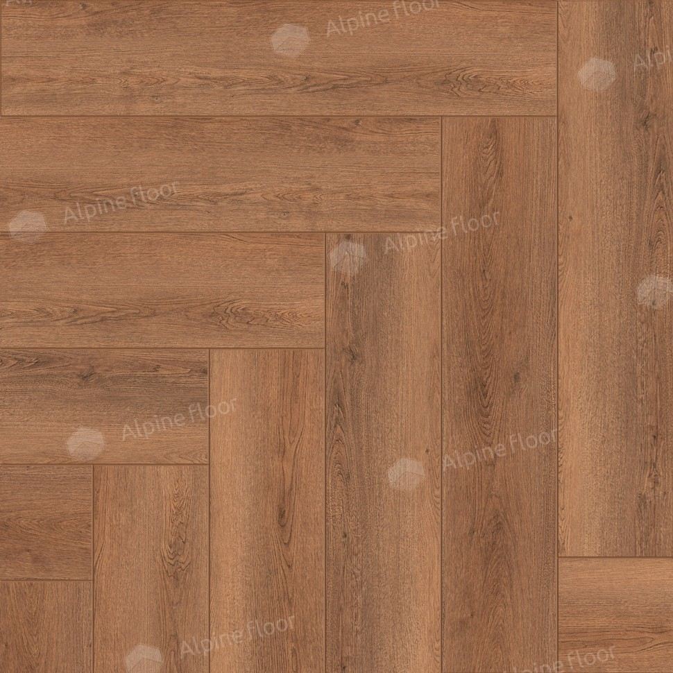 SPC ламинат Alpine Floor Изящный паркет (Light Parquet) Дуб Капелла