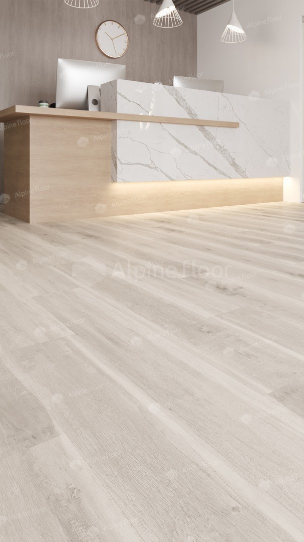 Кварц-винил Alpine Floor Ultra Eco Дуб Полярный