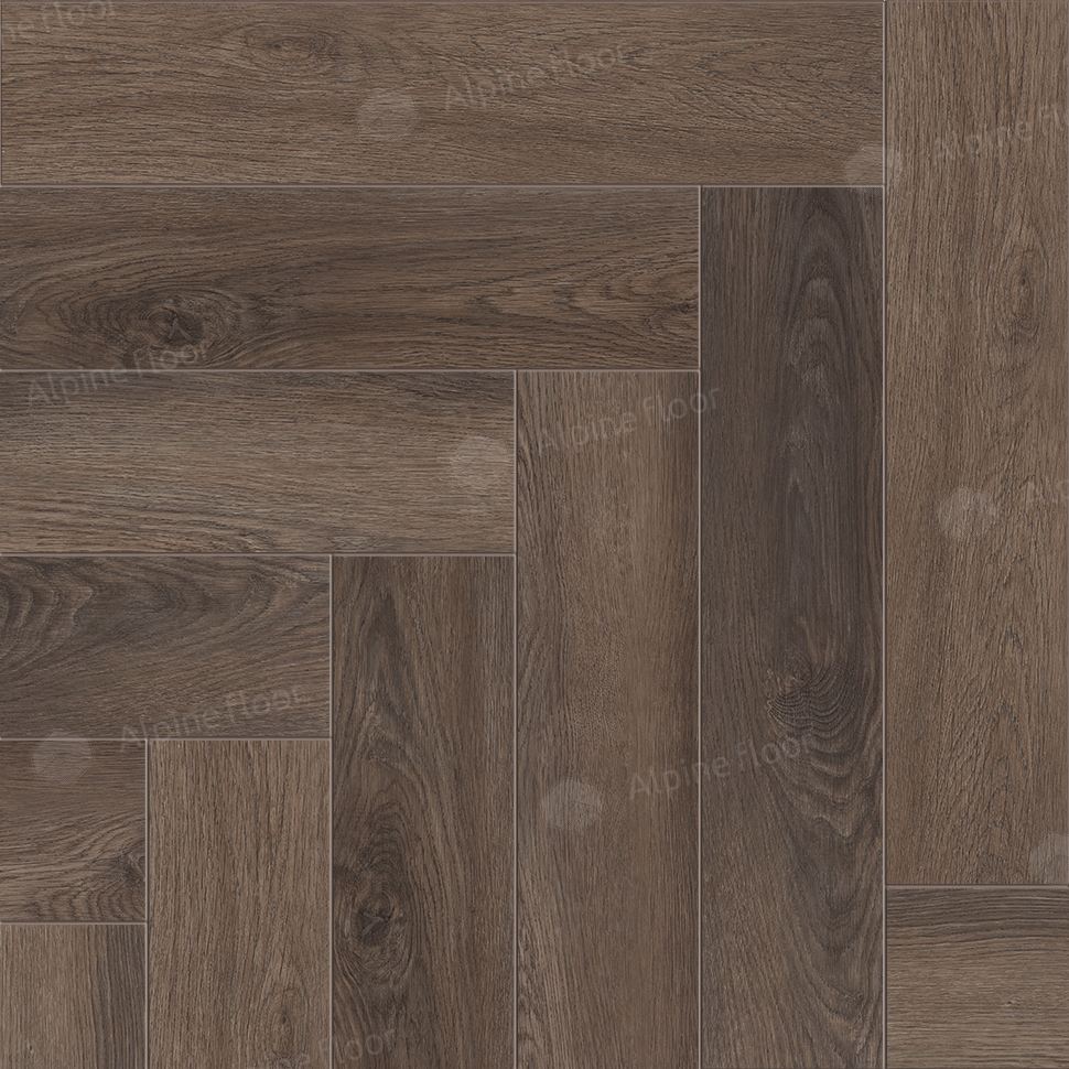 SPC ламинат Alpine Floor Изящный паркет (Light Parquet) Дуб Фафнир