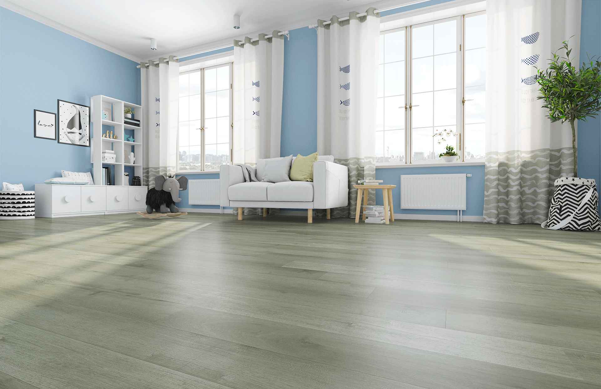 Кварц-винил Home Expert Nature Дуб Баварский лес