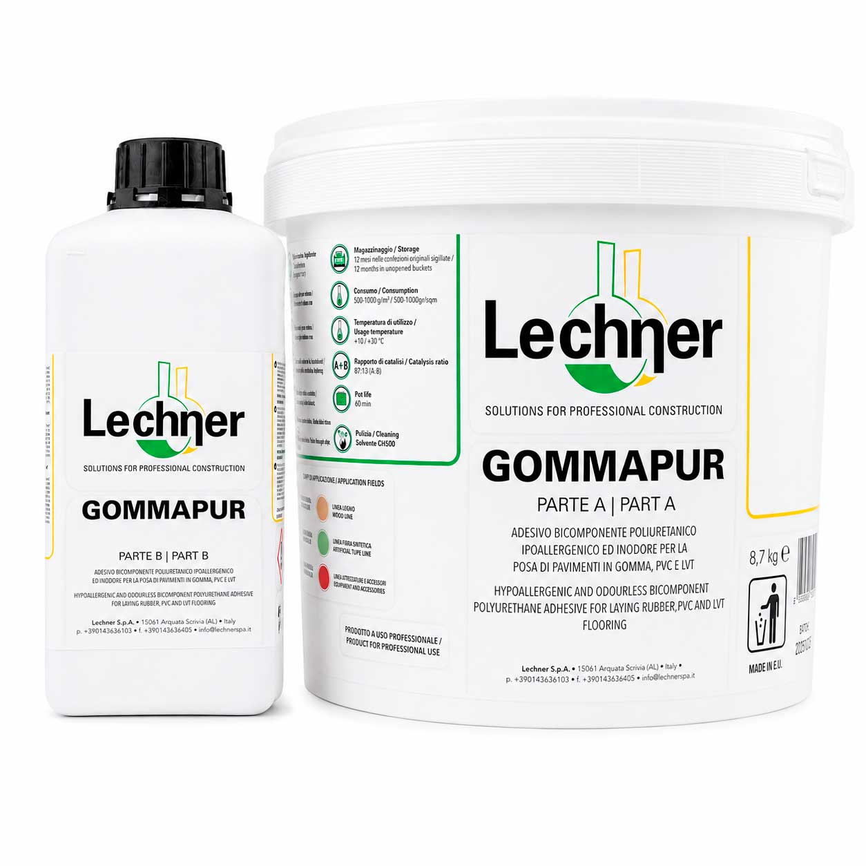 Клей Lechner GOMMAPUR 10кг Клей Lechner GOMMAPUR 10кг