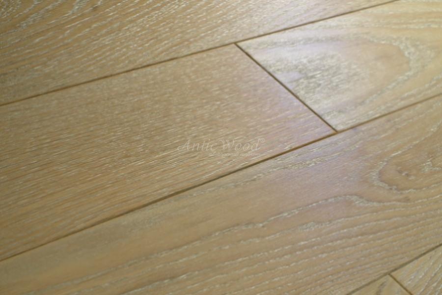 Инженерная доска Antic Wood Патина Светлое серебро