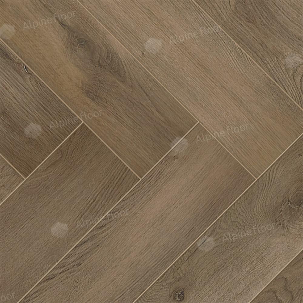 Ламинат Alpine Floor Елка Эксперт 8 (Herringbone 8 Pro) Дуб Анжу