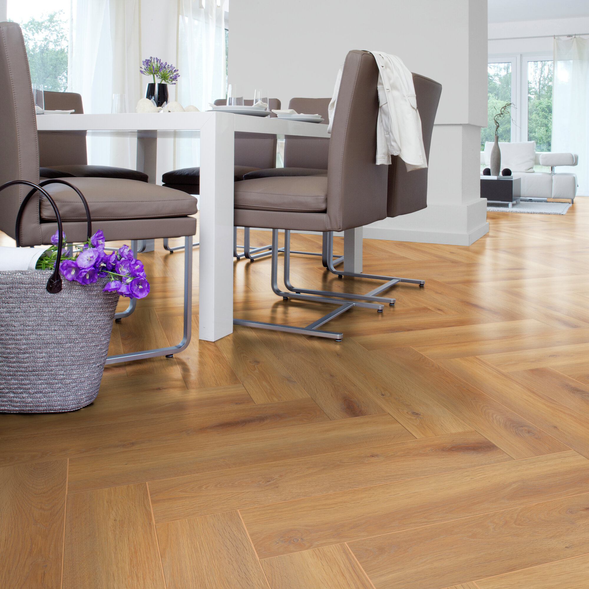 Ламинат Kronotex Herringbone Pisa Oak