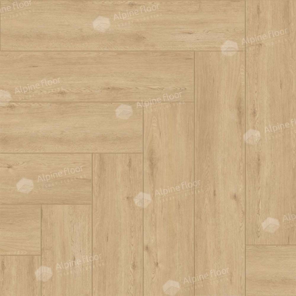 Кварц-винил Alpine Floor Паркет LVT (виниловая плитка) Дуб Лесат
