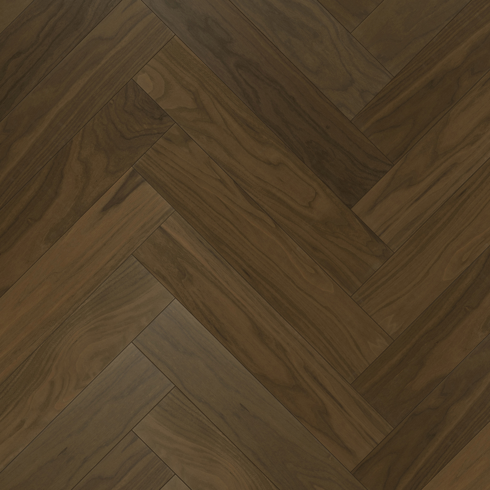 SPC ламинат Quartz Parquet Английская Ёлка Орех Американский 33-400-29