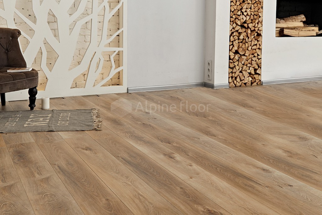 SPC ламинат Alpine Floor Premium XL Дуб Природный Изысканный