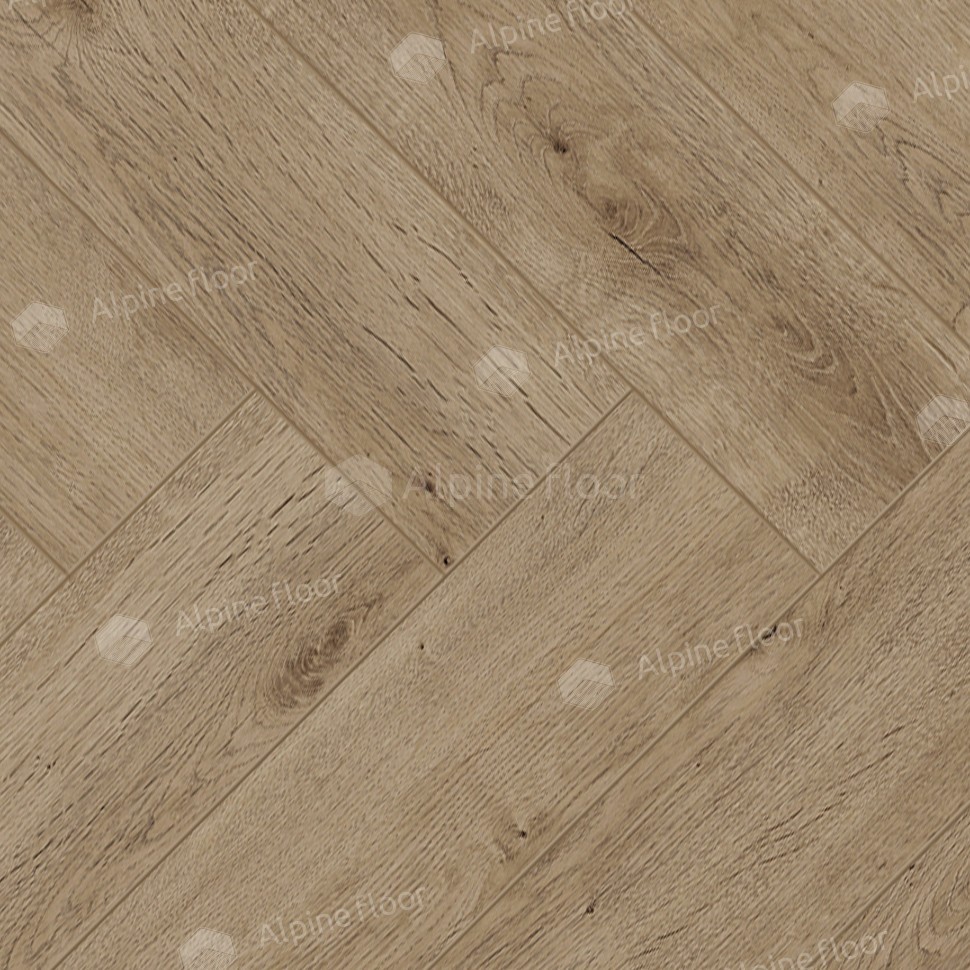 Ламинат Alpine Floor Herringbone 12 PRO Дуб Прованс