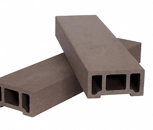 Террасная доска Polivan Ограждения из ДПК Перило Polivan Denpasar коричневое