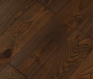 Паркетная доска Amber Wood Фьюжн Ясень Шоколад